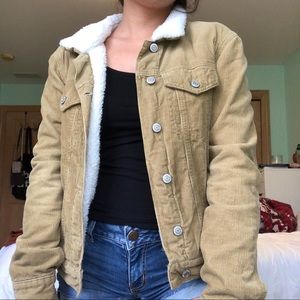 brandy melville corduroy jacket